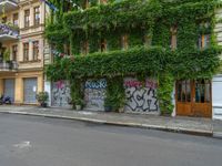 Urban Asphalt Roads in Berlin's Residential Areas