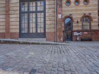 Urban Atmosphere on Cobble Stone Streets Berlin 003