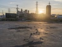 The Urban Atmosphere: Concrete and Asphalt Surfaces in Los Angeles