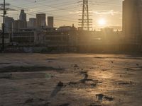 The Urban Atmosphere: Concrete and Asphalt Surfaces in Los Angeles