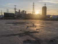 The Urban Atmosphere: Concrete and Asphalt Surfaces in Los Angeles