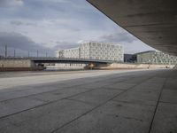 Urban Berlin Cityscape with Modern Architecture and Clear Sky