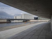 Urban Berlin Cityscape with Modern Architecture and Clear Sky