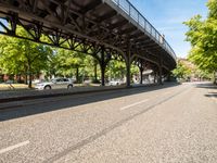 Urban Bridge in Berlin's Art District, Germany