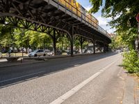 Urban Bridge in Berlin's Art District, Germany