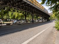 Urban Bridge in Berlin's Art District, Germany