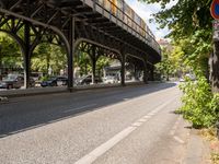 Urban Bridge in Berlin's Art District, Germany