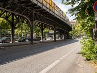 Urban Bridge in Berlin's Art District, Germany