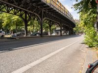 Urban Bridge in Berlin's Art District, Germany