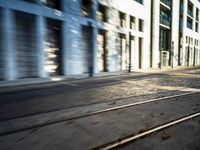 Urban Business District in Berlin: Bathed in Sunlight