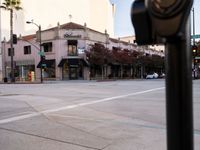 Urban California Road under Clear Skies