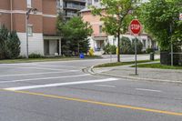 Urban Canada: Street in a Residential Area