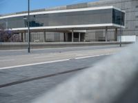 Urban City Life in Barcelona: Office Buildings in the Foreground