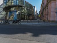 Urban City of Europe: Glass Walls and Modern Architecture