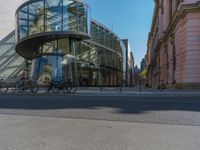 Urban City of Europe: Glass Walls and Modern Architecture