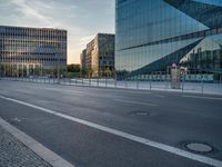 Urban City Life in Berlin Financial District 001