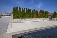 Urban City: Reflections in Water and Clouds