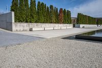 Urban City: Reflections in Water and Clouds