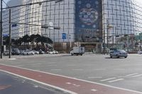 Urban cityscape with architectural infrastructure in Songpa-gu, Seoul, South Korea