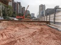 Urban Cityscape in China: Under a Grey Sky