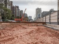 Urban Cityscape in China: Under a Grey Sky