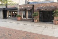 Urban cityscape with clear sky