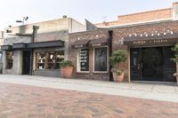 Urban cityscape with clear sky