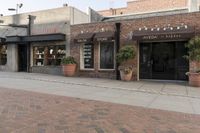 Urban cityscape with clear sky