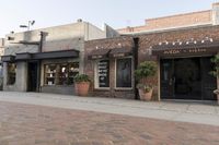 Urban cityscape with clear sky