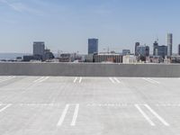 Urban Cityscape with Concrete Buildings and Road