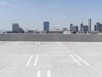 Urban Cityscape with Concrete Buildings and Road