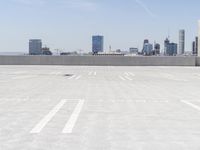 Urban Cityscape with Concrete Buildings and Road