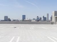 Urban Cityscape with Concrete Buildings and Road