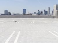 Urban Cityscape with Concrete Buildings and Road