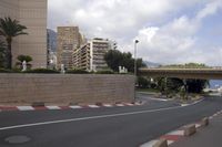 Urban Cityscape with Courtyards and Asphalt Road