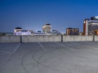 Urban Cityscape at Dawn in Salt Lake City, Utah, USA