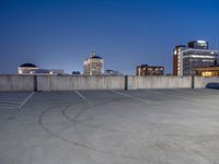 Urban Cityscape at Dawn in Salt Lake City, Utah, USA