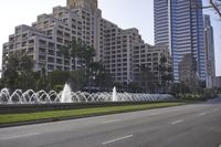 Urban Cityscape: A Daytime View with Clear Skies