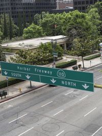 Urban Cityscape of Los Angeles: A Network of Highways and Roads