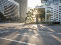 Urban Cityscape of Los Angeles