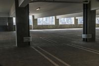 Urban Cityscape: A View of a Parking Garage