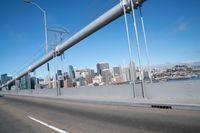 Urban Cityscape of San Francisco with Bridge