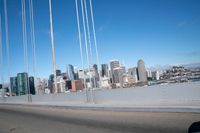 Urban Cityscape of San Francisco with Bridge