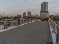 Urban Cityscape at Sunset: Milwaukee, Wisconsin