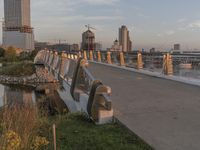 Urban Cityscape at Sunset: Milwaukee, Wisconsin