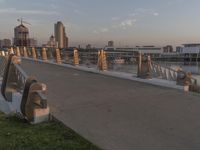 Urban Cityscape at Sunset: Milwaukee, Wisconsin