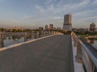 Urban Cityscape at Sunset: Milwaukee, Wisconsin