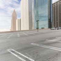 Urban Cityscape in Texas, USA