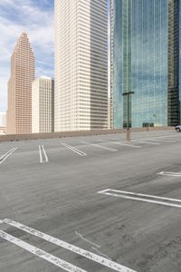 Urban Cityscape in Texas, USA