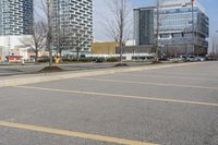 Urban Cityscape of Toronto: Office Buildings in Metropolitan Area